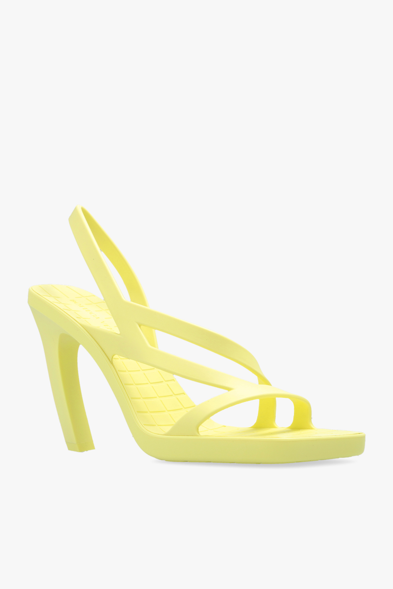 Neon yellow sandals on sale heels